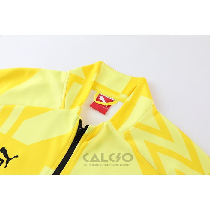 Tuta da Track di Giacca Borussia Dortmund 2022-2023 Giallo